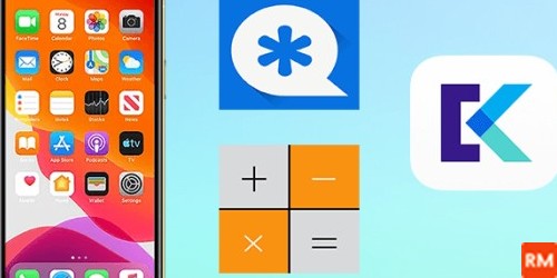 برنامه مخفی سازی فیلم و عکس ماشین حساب برای ایفون